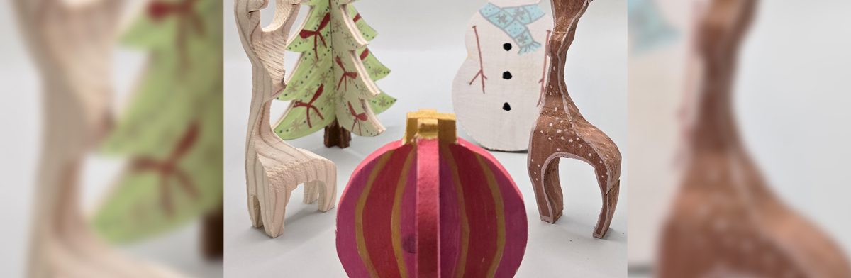 Make Your Own Wooden Winter Figure